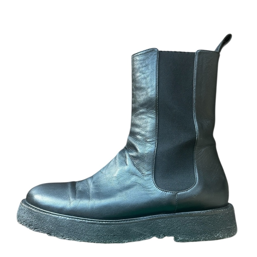 STAUD Palamino Chelsea Boot Black Leather 7.5 - Picture 3 of 14